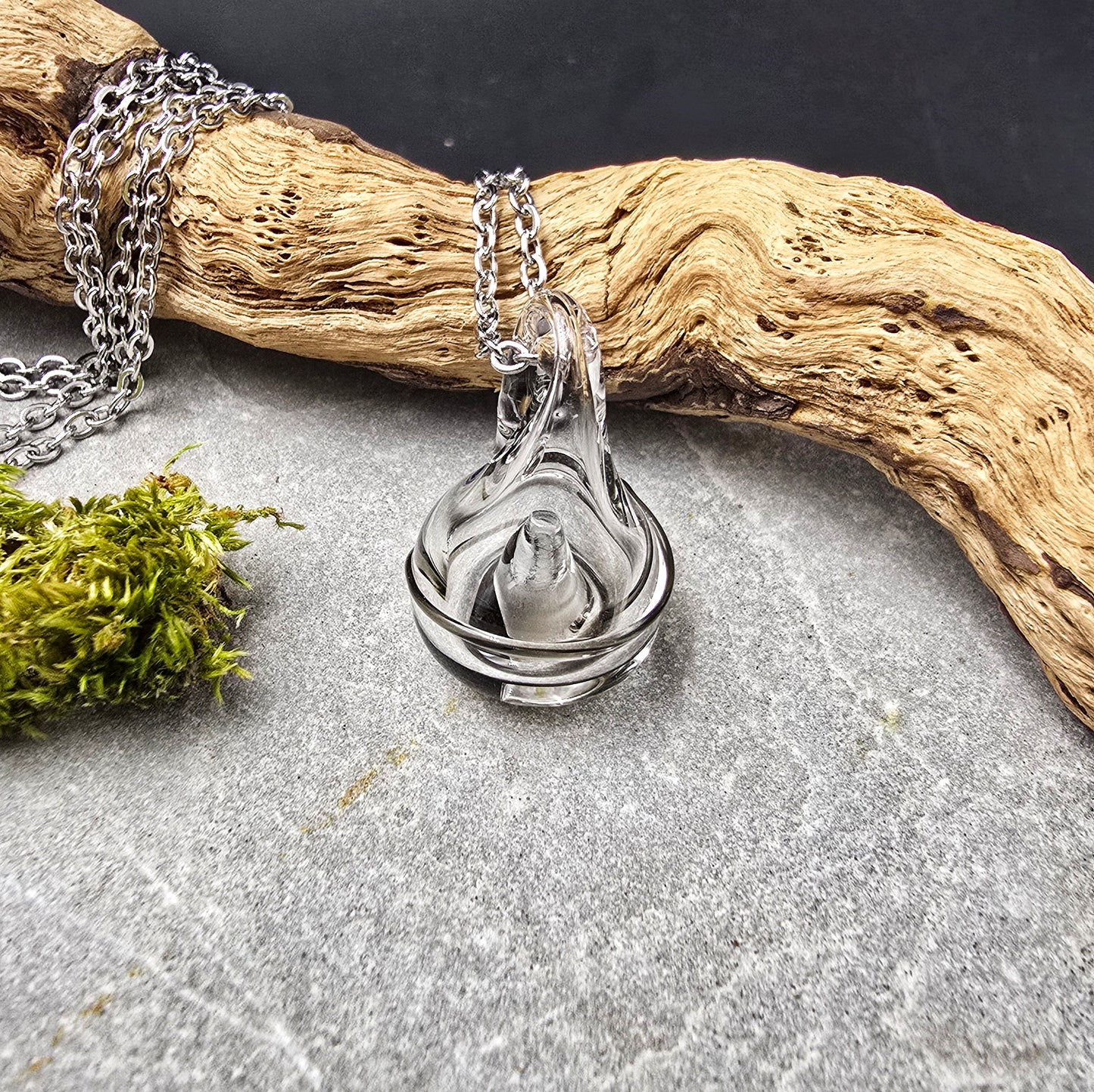 Pendentif d'olfactothérapie® - Modèle HOMME en forme de goutte