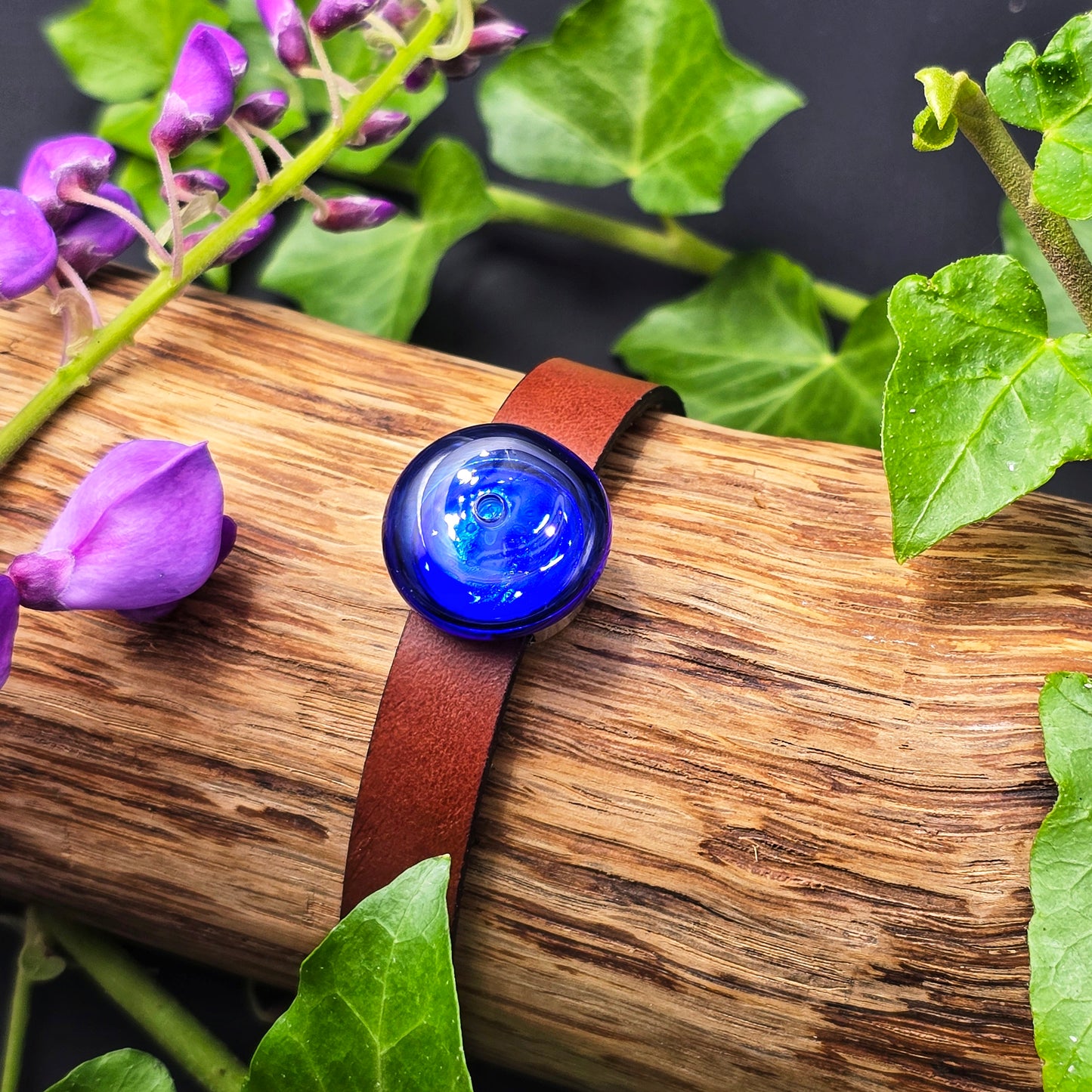 Bracelet d'Olfactothérapie en cuir