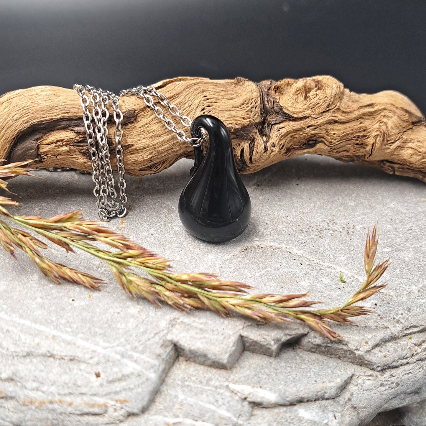 Pendentif d'olfactothérapie® - Modèle HOMME en forme de goutte