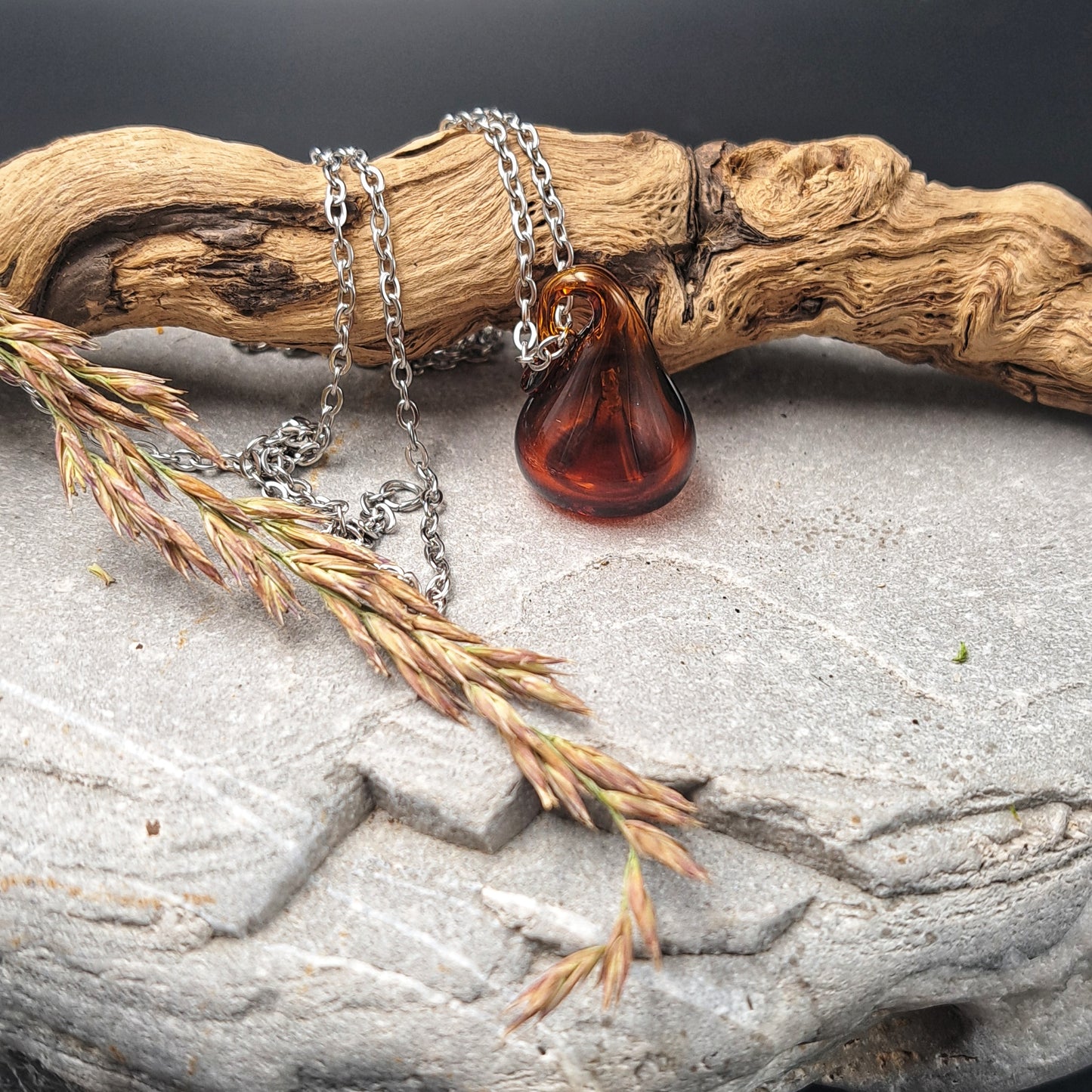 Pendentif d'olfactothérapie® - Modèle HOMME en forme de goutte