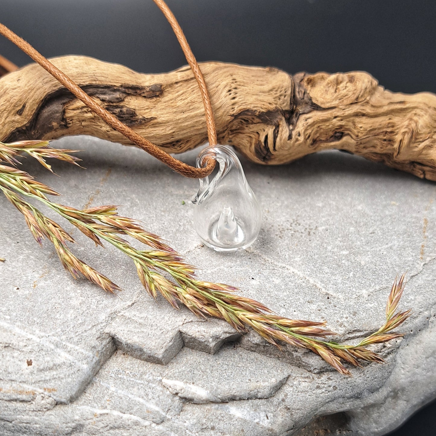 Pendentif d'olfactothérapie® - Modèle HOMME en forme de goutte