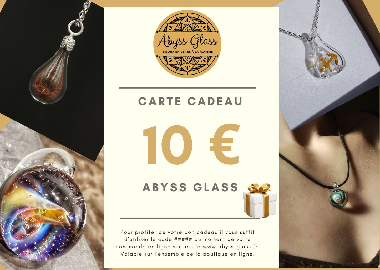Carte cadeau Abyss Glass