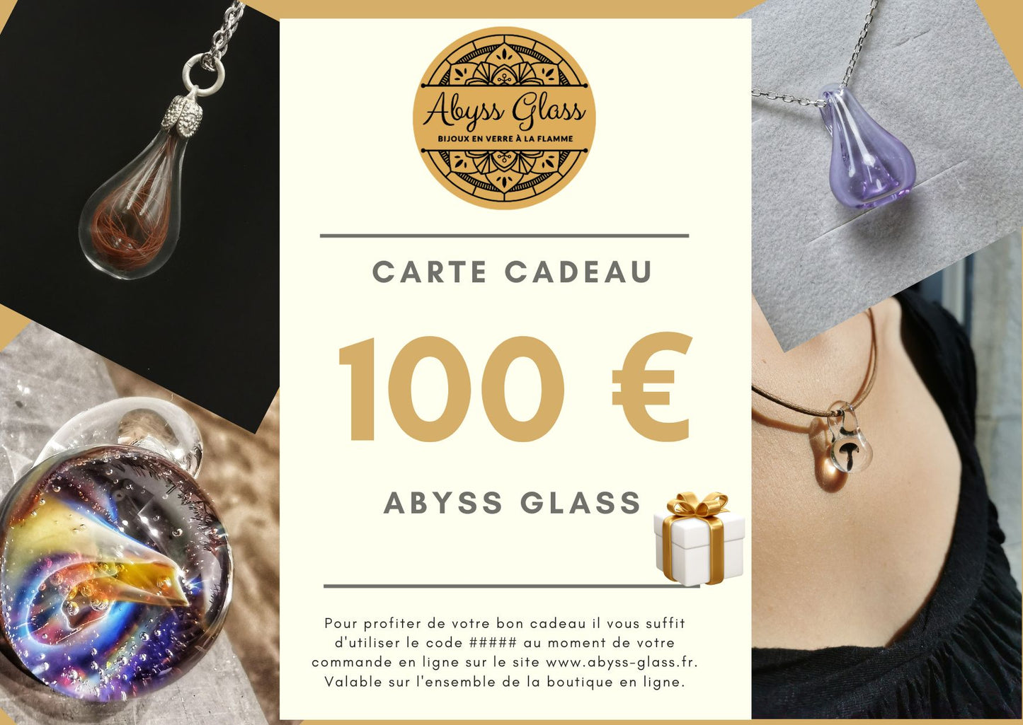 Carte cadeau Abyss Glass