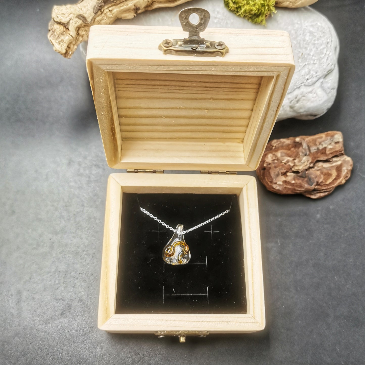 Écrin à bijou en bois