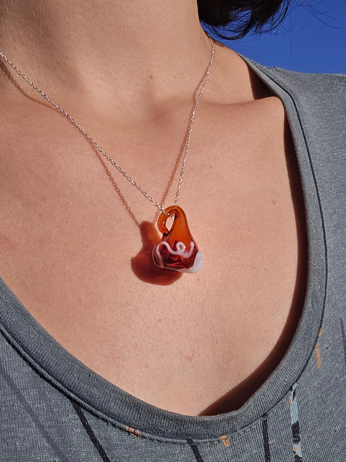 Pendentif d'olfactothérapie® - Arabesque n°8