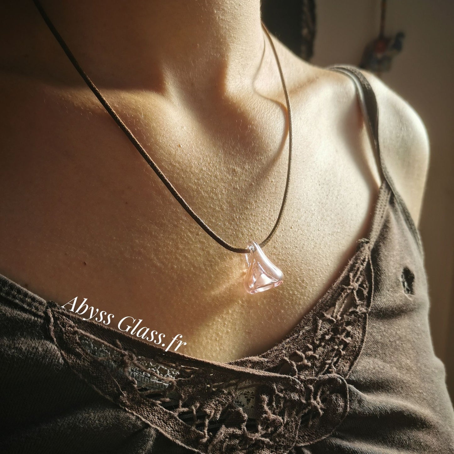 Pendentif d'olfactothérapie® - Cordon en coton