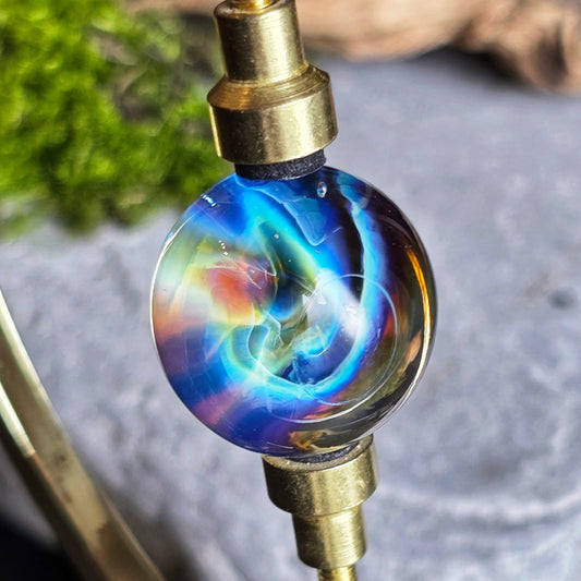 Sphere galaxie deco en verre