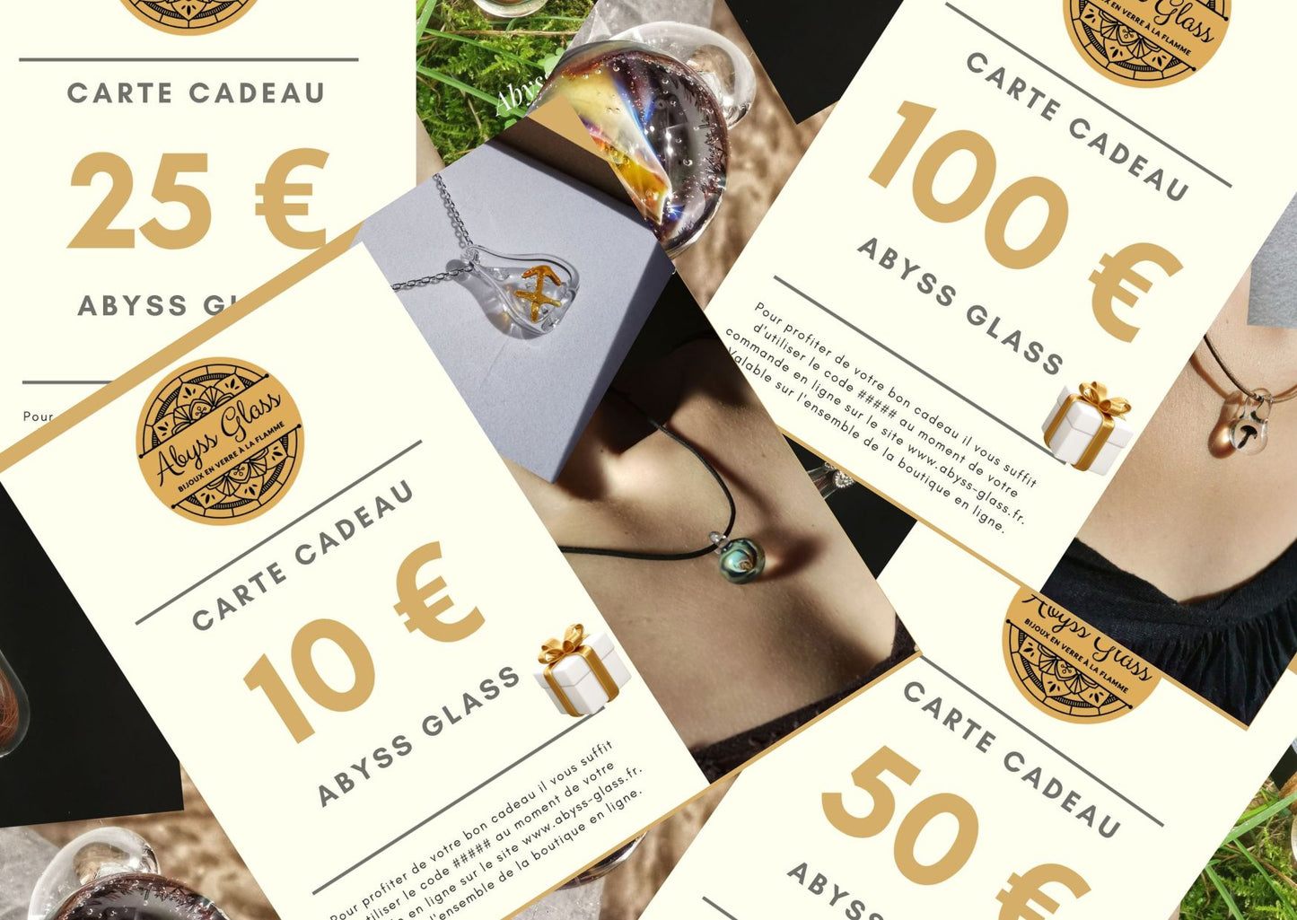 Carte cadeau Abyss Glass