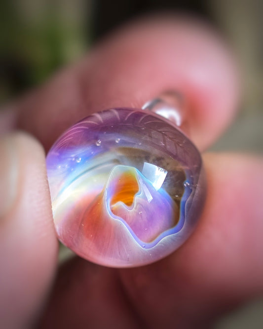 Pendentif Univers "Nacre"