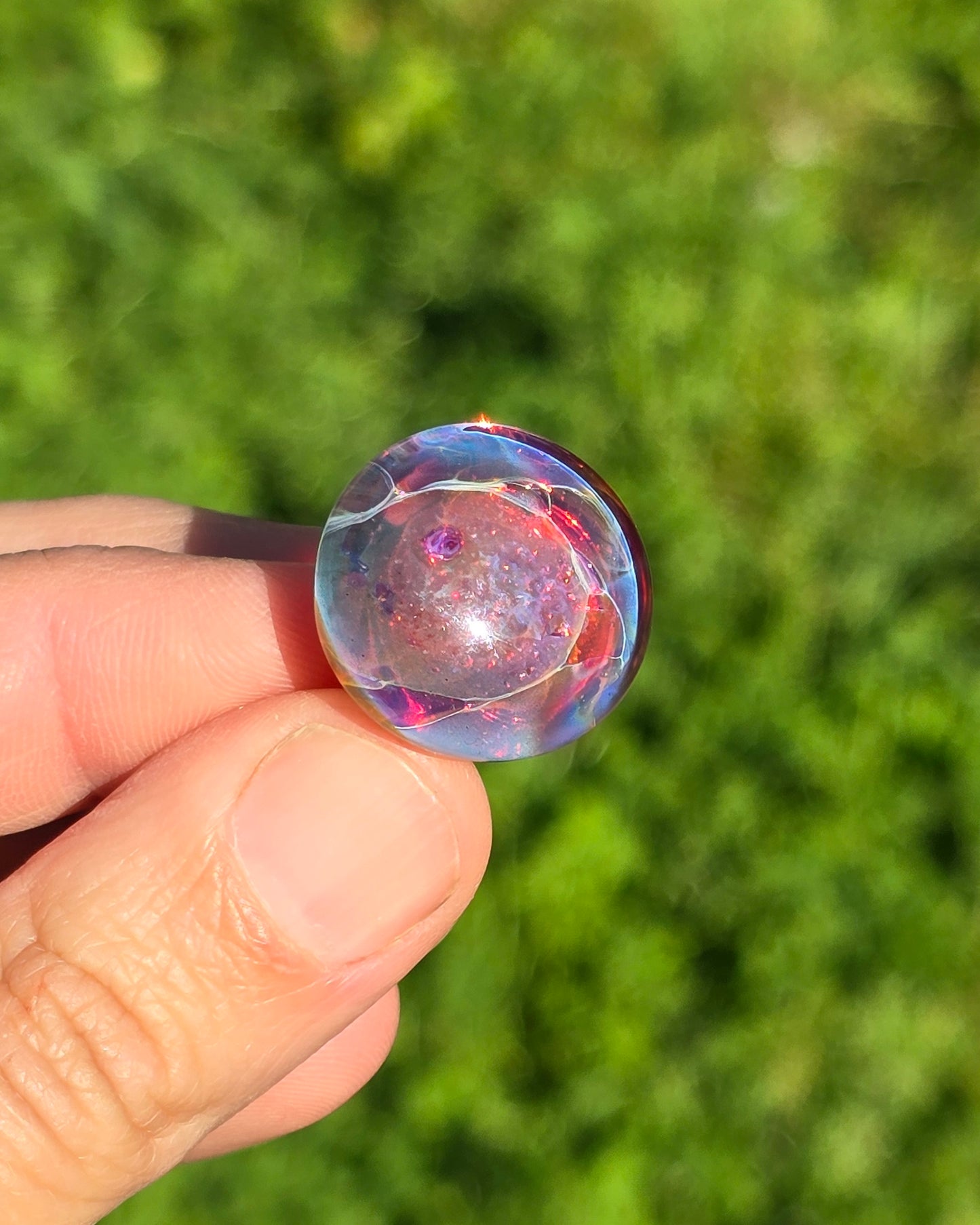 Bague en verre Univers n°4