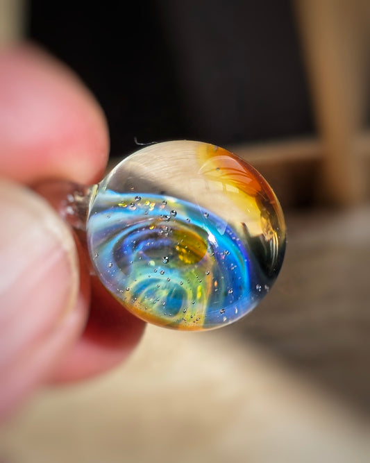 Pendentif sphère Univers "Alchimie"