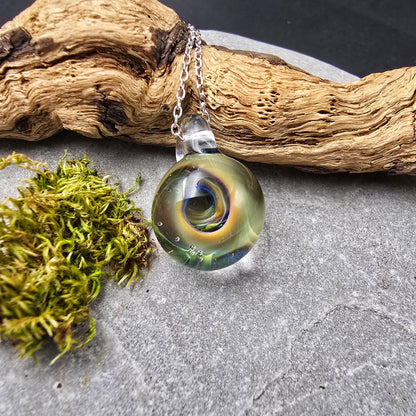 Pendentif Univers "Nébuleuse de Saturne"