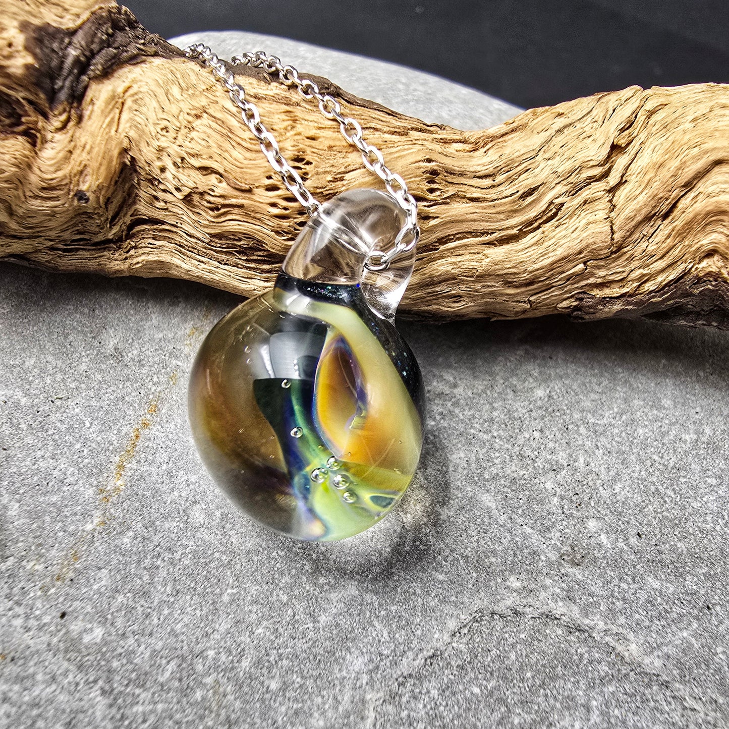 Pendentif Univers "Nébuleuse de Saturne"