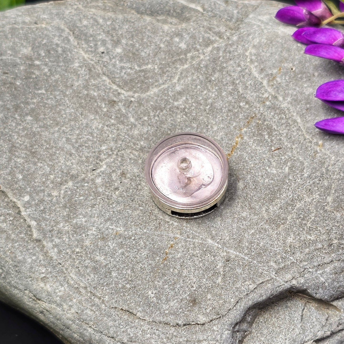 Cabochon pour bracelet en cuir d'olfactothérapie