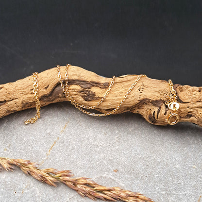 Chaîne de présentation argentée ou dorée