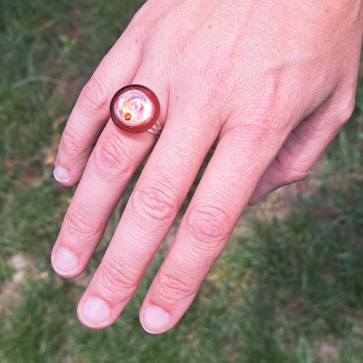 Bague d'olfactothérapie Abyss Glass