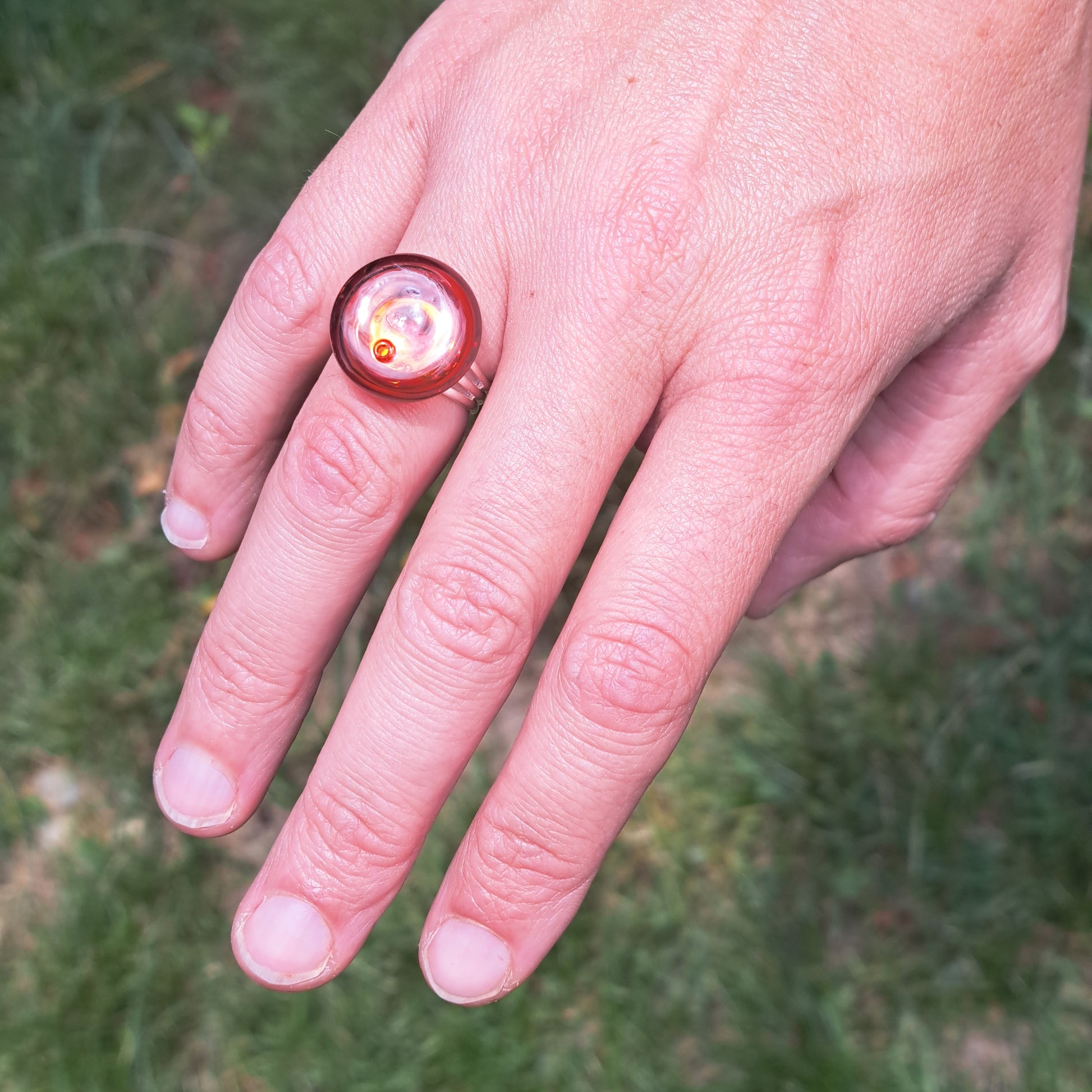 Bague d'olfactothérapie Abyss Glass