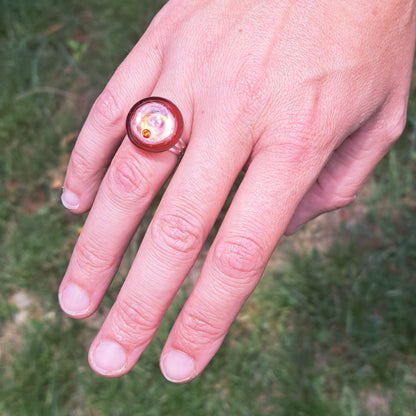 Bague d'olfactothérapie Abyss Glass