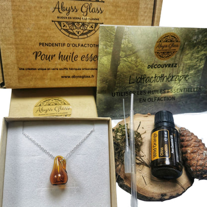 Coffret d'olfactothérapie Ambre Abyss Glass