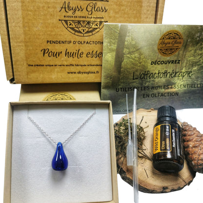 Coffret d'olfactothérapie Bleu Abyss Glass