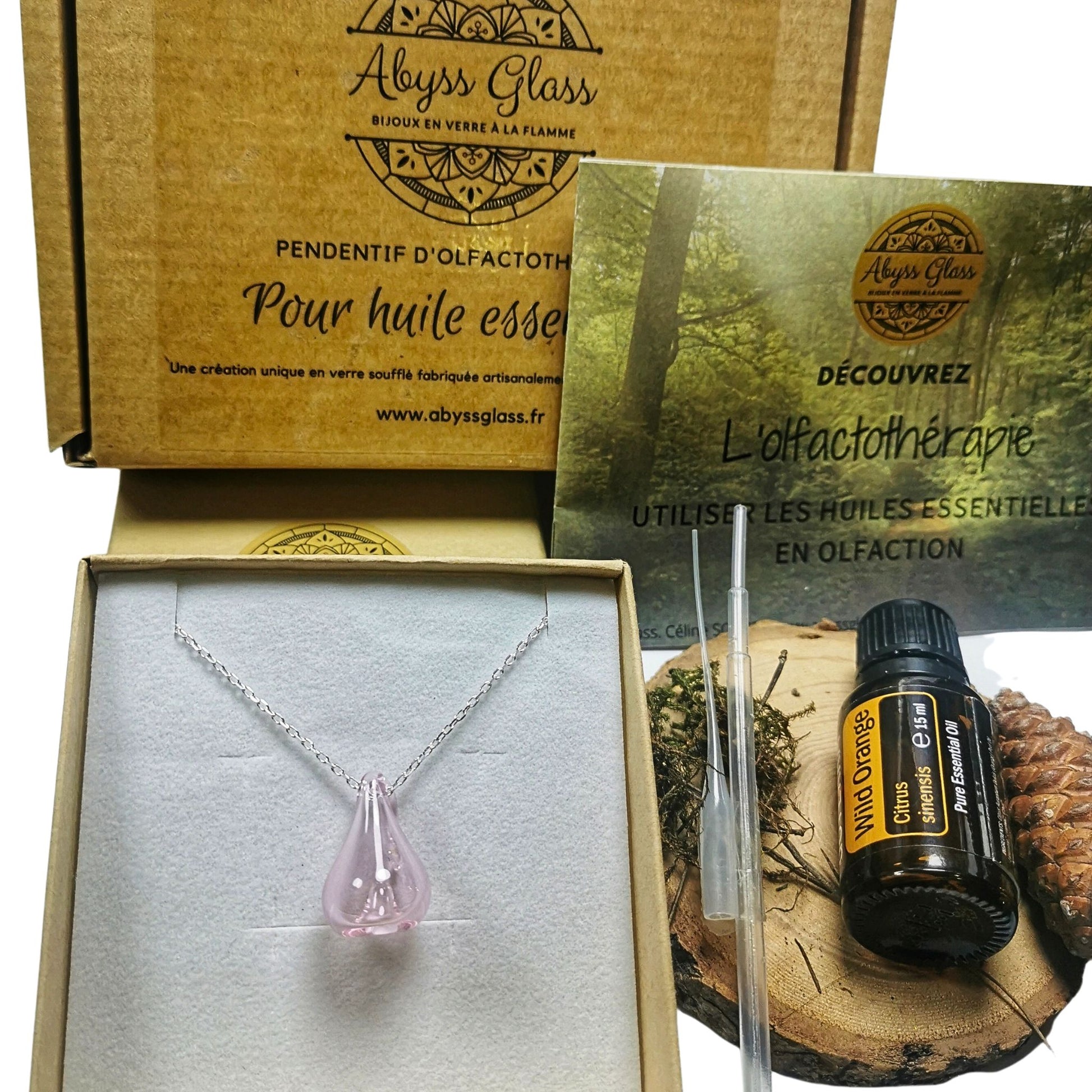 Coffret d'olfactothérapie Rose Abyss Glass