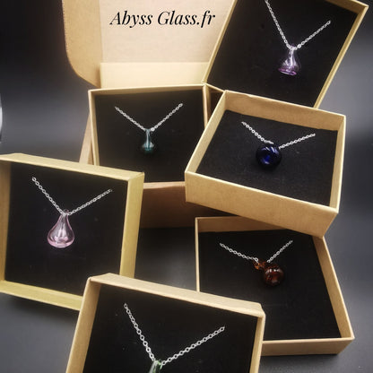 pendentifs olfactifs Abyss Glass