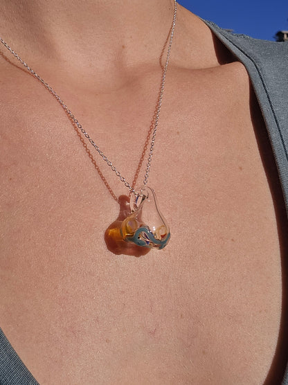 Pendentif d'olfactothérapie® - Arabesque n°7