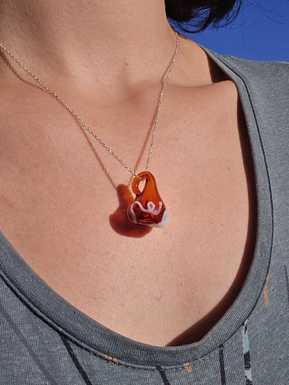 Pendentif d'olfactothérapie® - Arabesque n°8