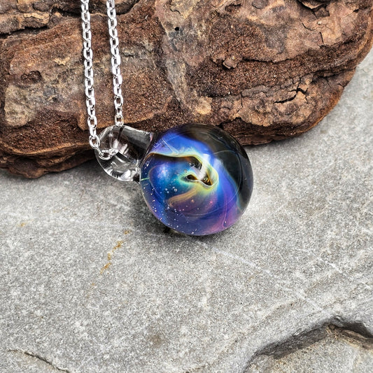 Pendentif Univers Abyss Glass Zylkë
