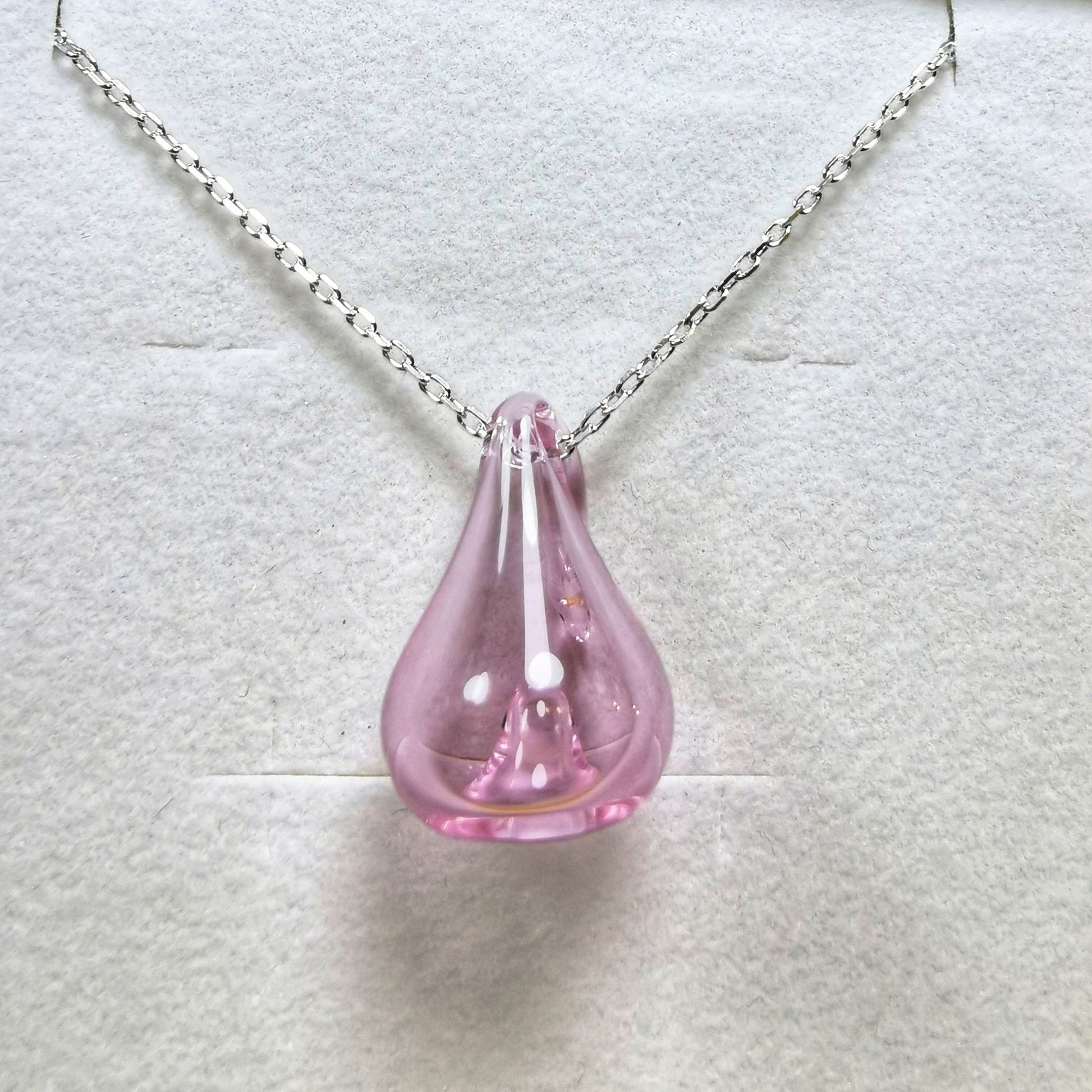 Pendentif d'olfactothérapie Rose Abyss Glass