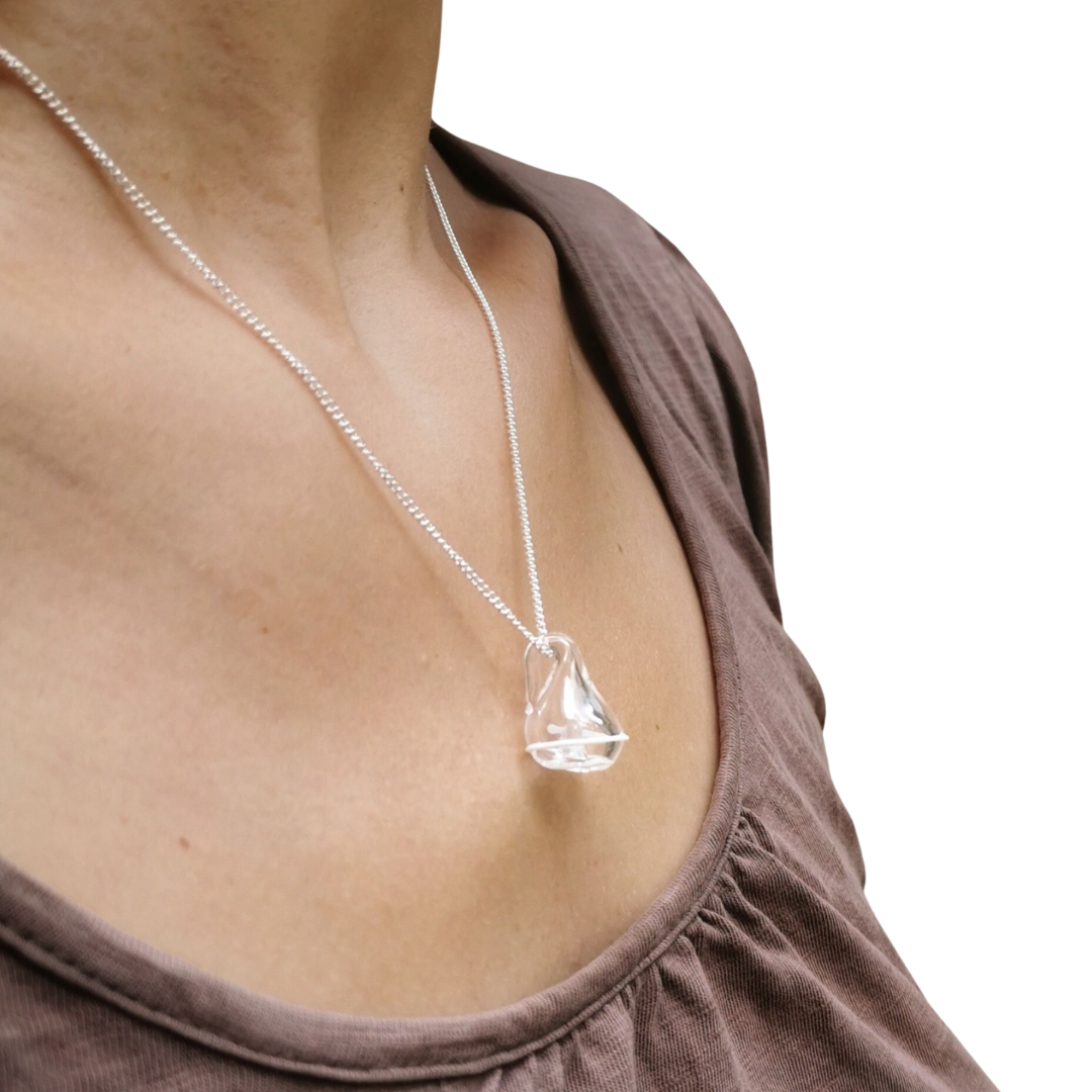 Pendentif d'olfactothérapie Abyss Glass
