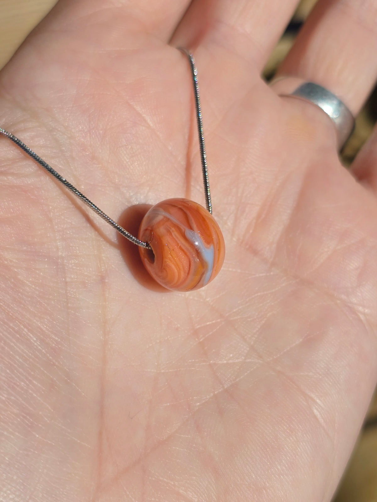 Pendentif unique Perle n°4
