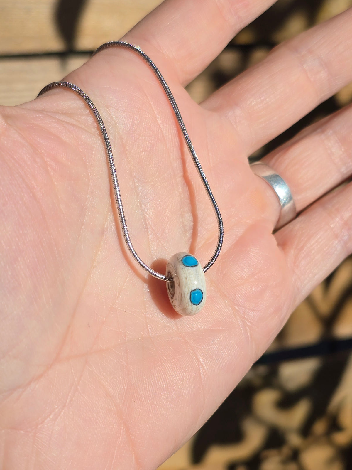 Pendentif unique Perle n°6