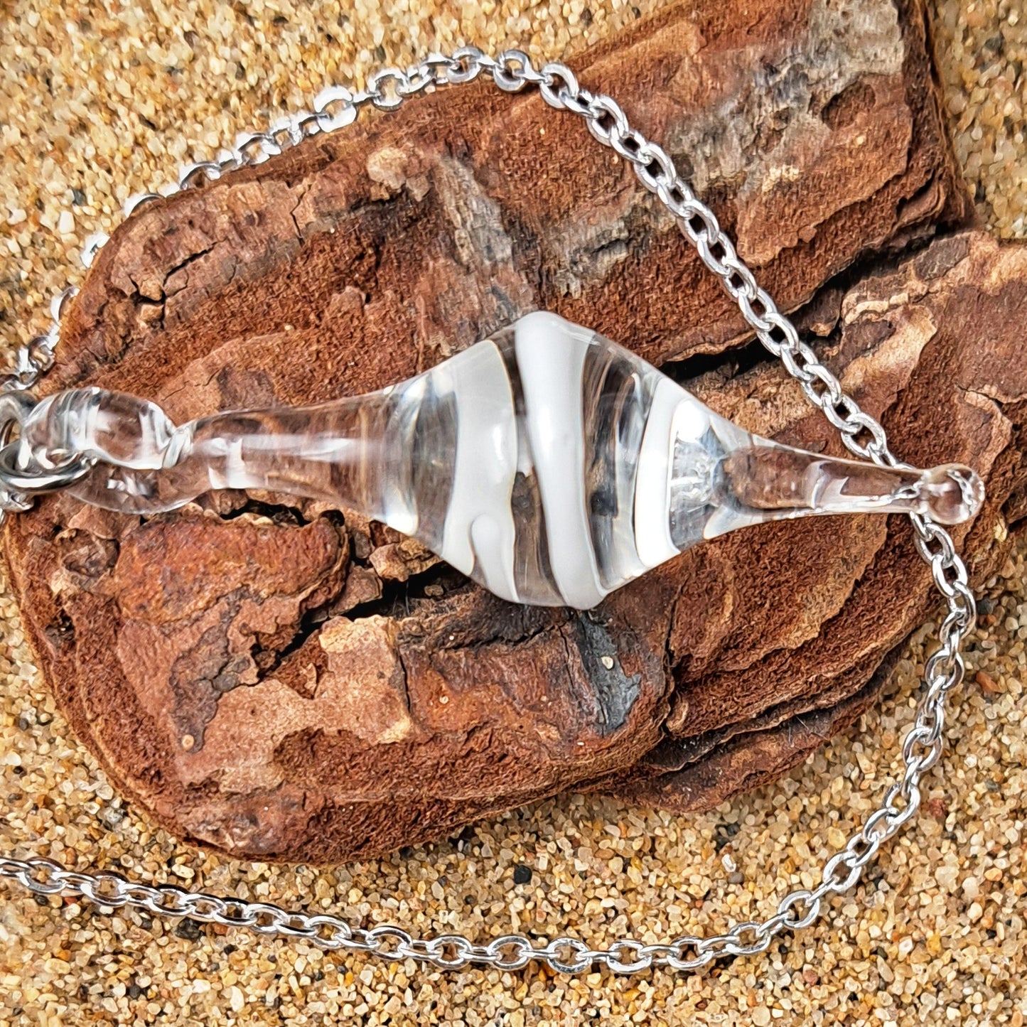 Pendule en verre Abyss Glass