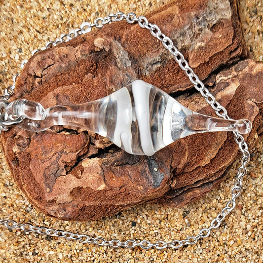 Pendule en verre Abyss Glass