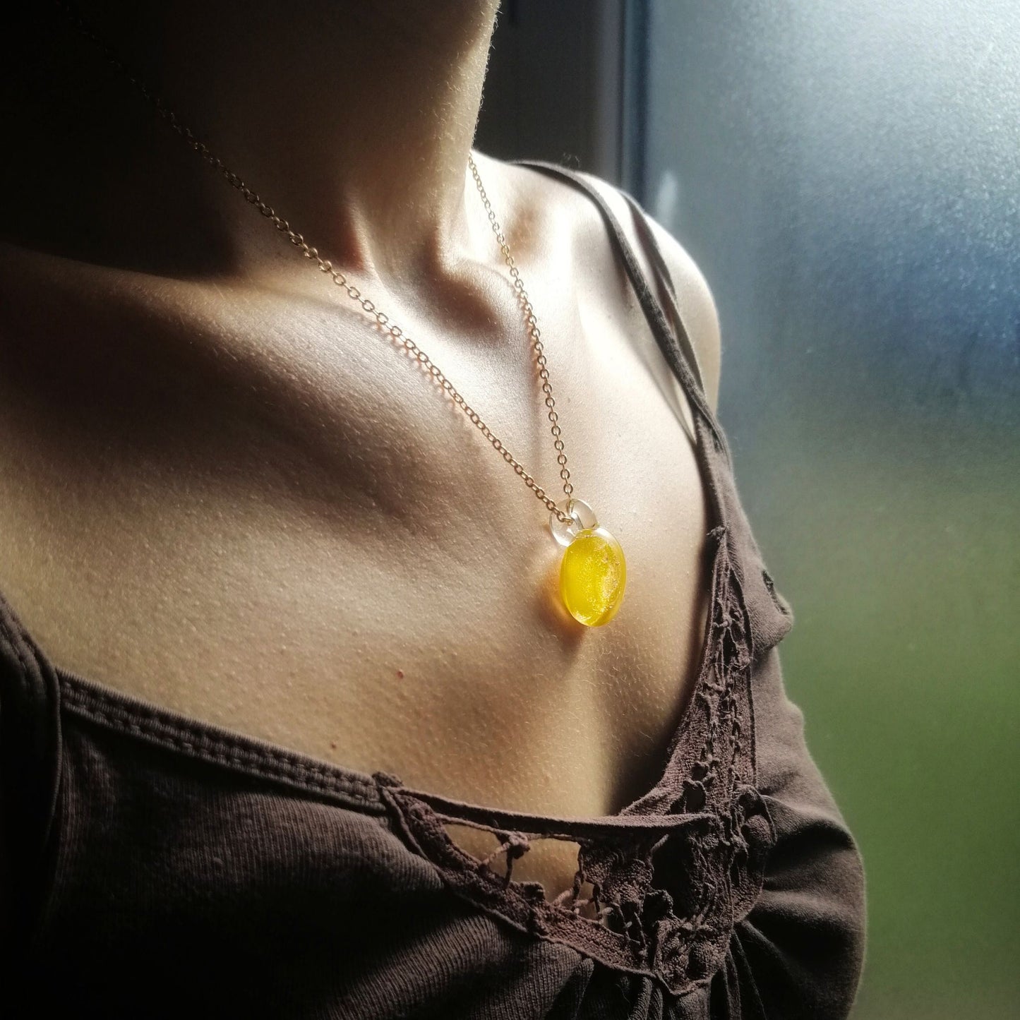Pendentif Chakra du Plexus solaire