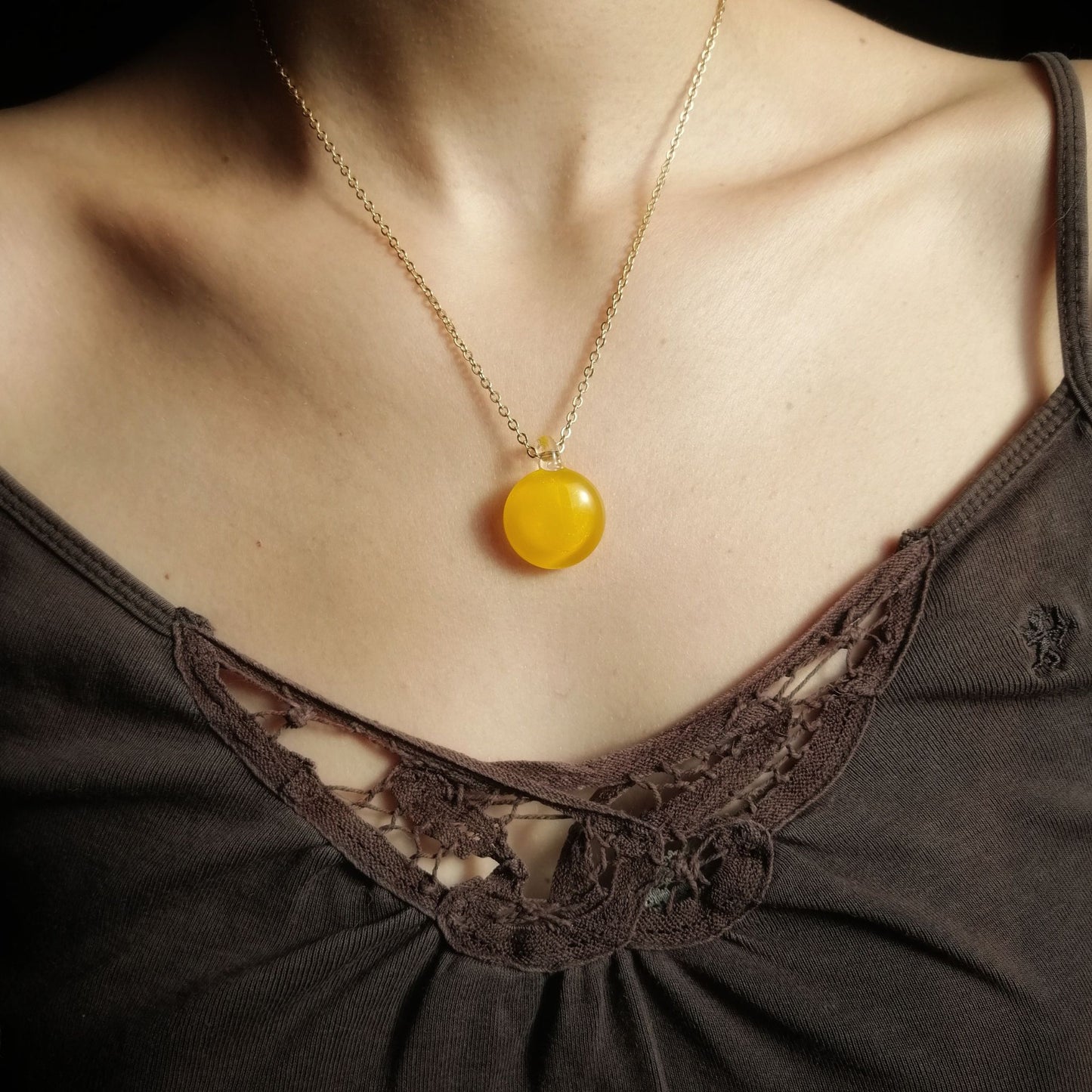 Pendentif Chakra du Plexus solaire