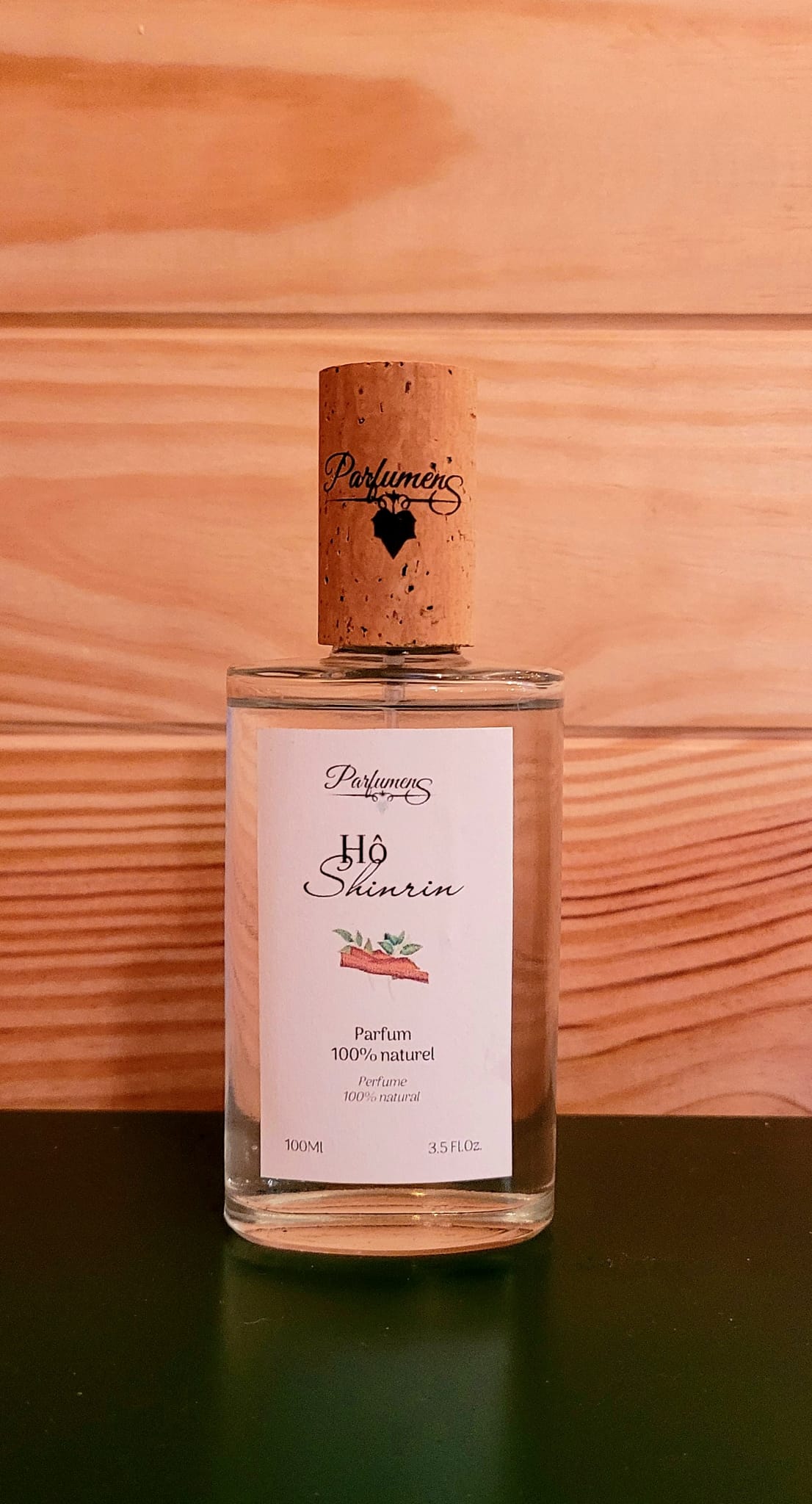 Hô Shinrin, parfum d'ambiance naturel Parfumens, flacon de 100 ml