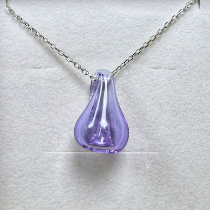 pendentif d'olfactothérapie violine Abyss Glass