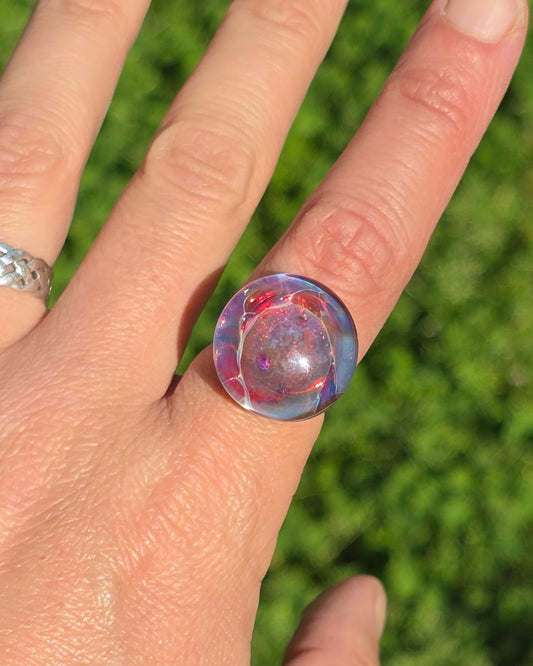 Bague en verre Univers n°4