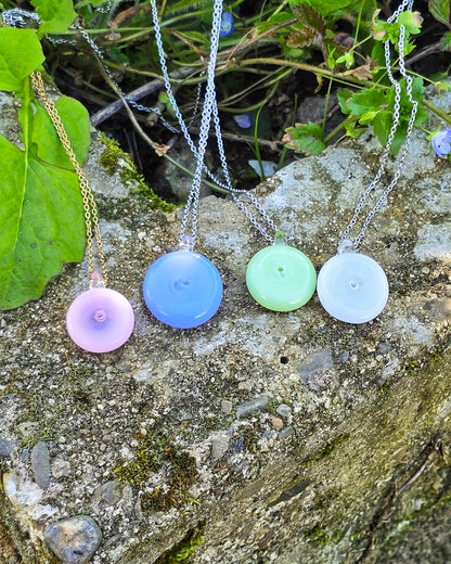 Pendentif d'olfactothérapie® - Rond - Modèle ORBIS collection de Printemps