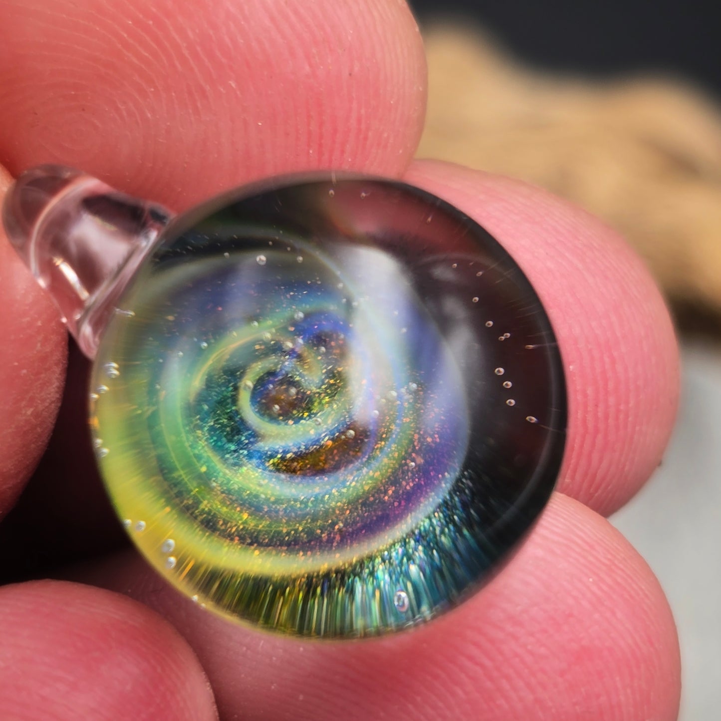 Pendentif Univers "Jaspe"