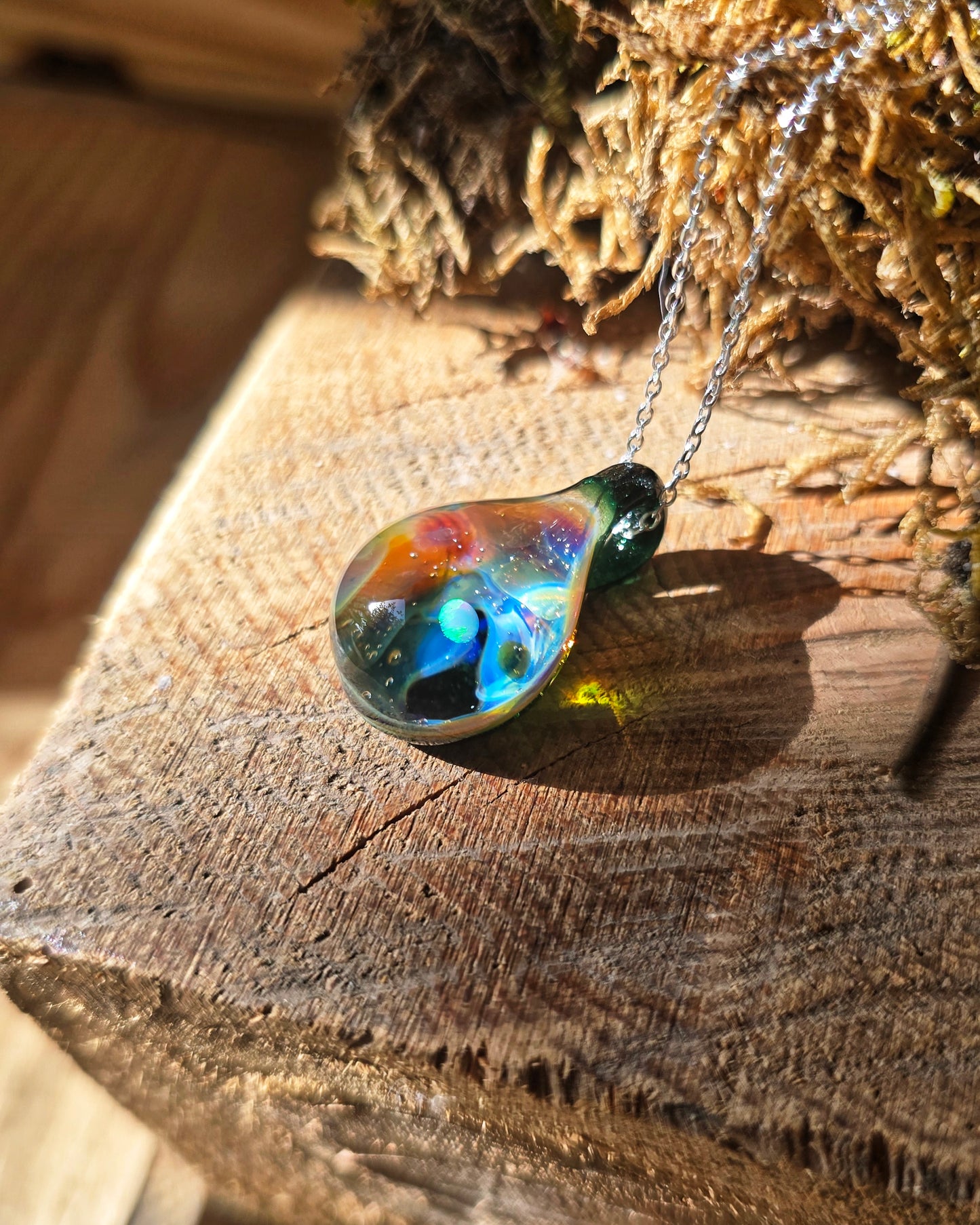 Pendentif Univers "Opale 4"
