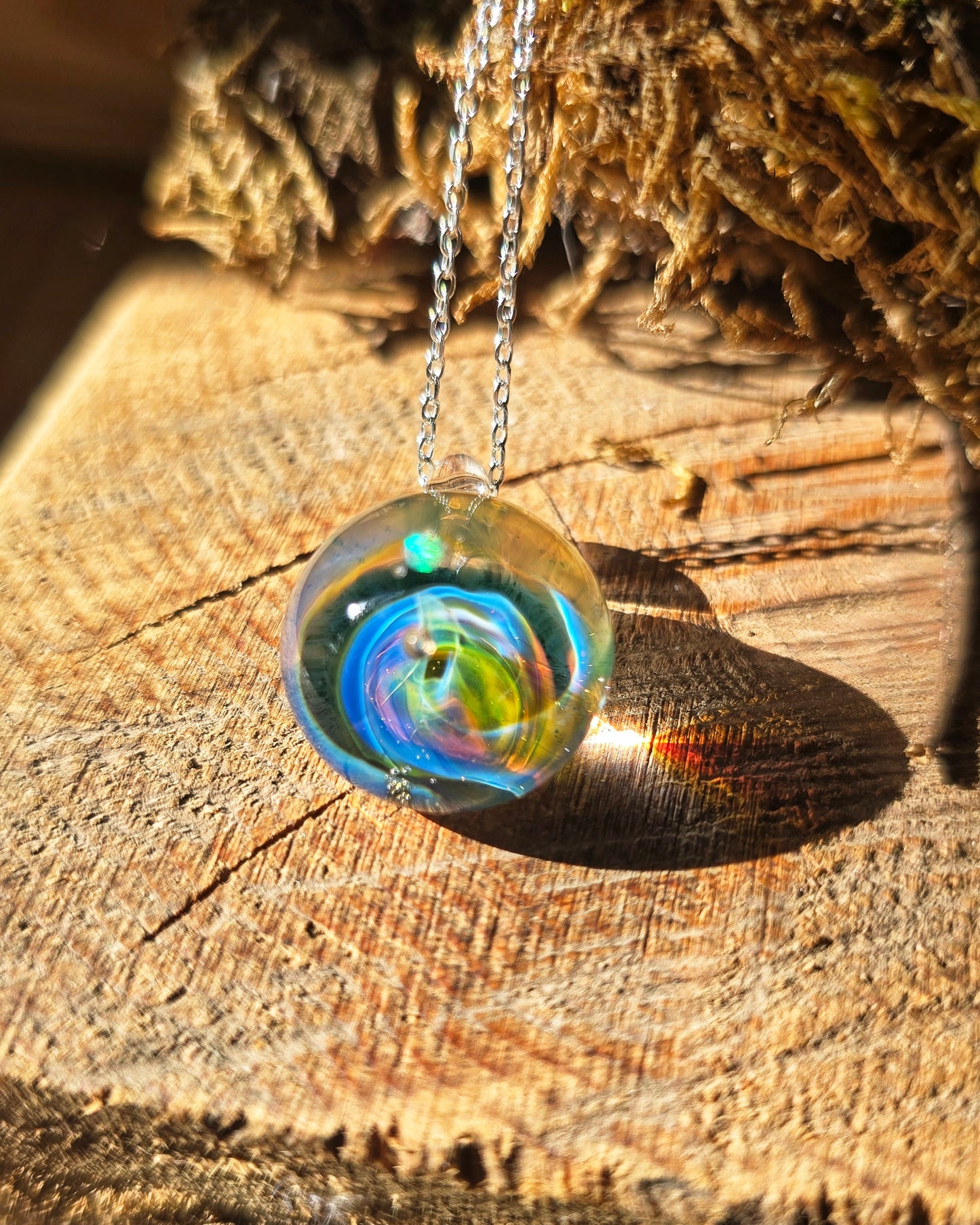 Pendentif Univers "Opale 2"