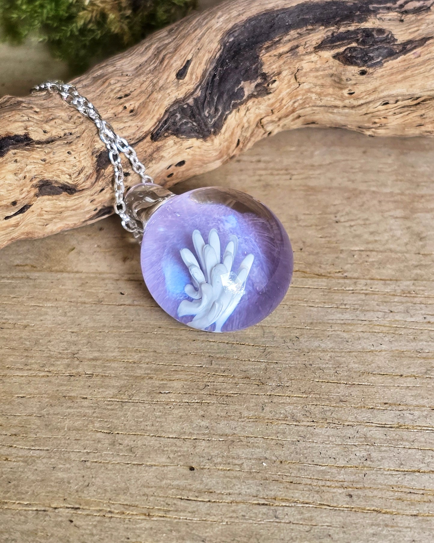 Pendentif Implosion Florale n°11