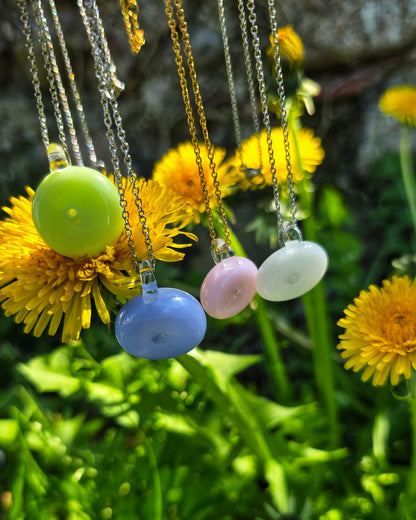 Pendentif d'olfactothérapie® - Rond - Modèle ORBIS collection de Printemps