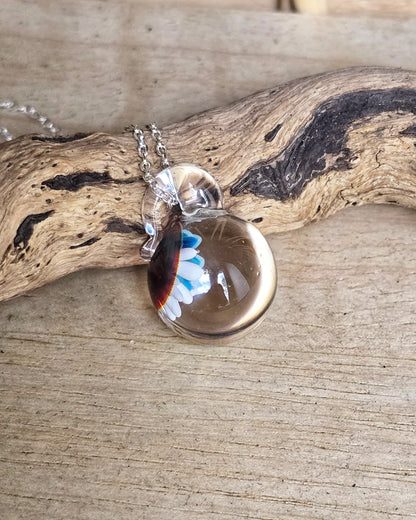 Pendentif Implosion Florale n°12