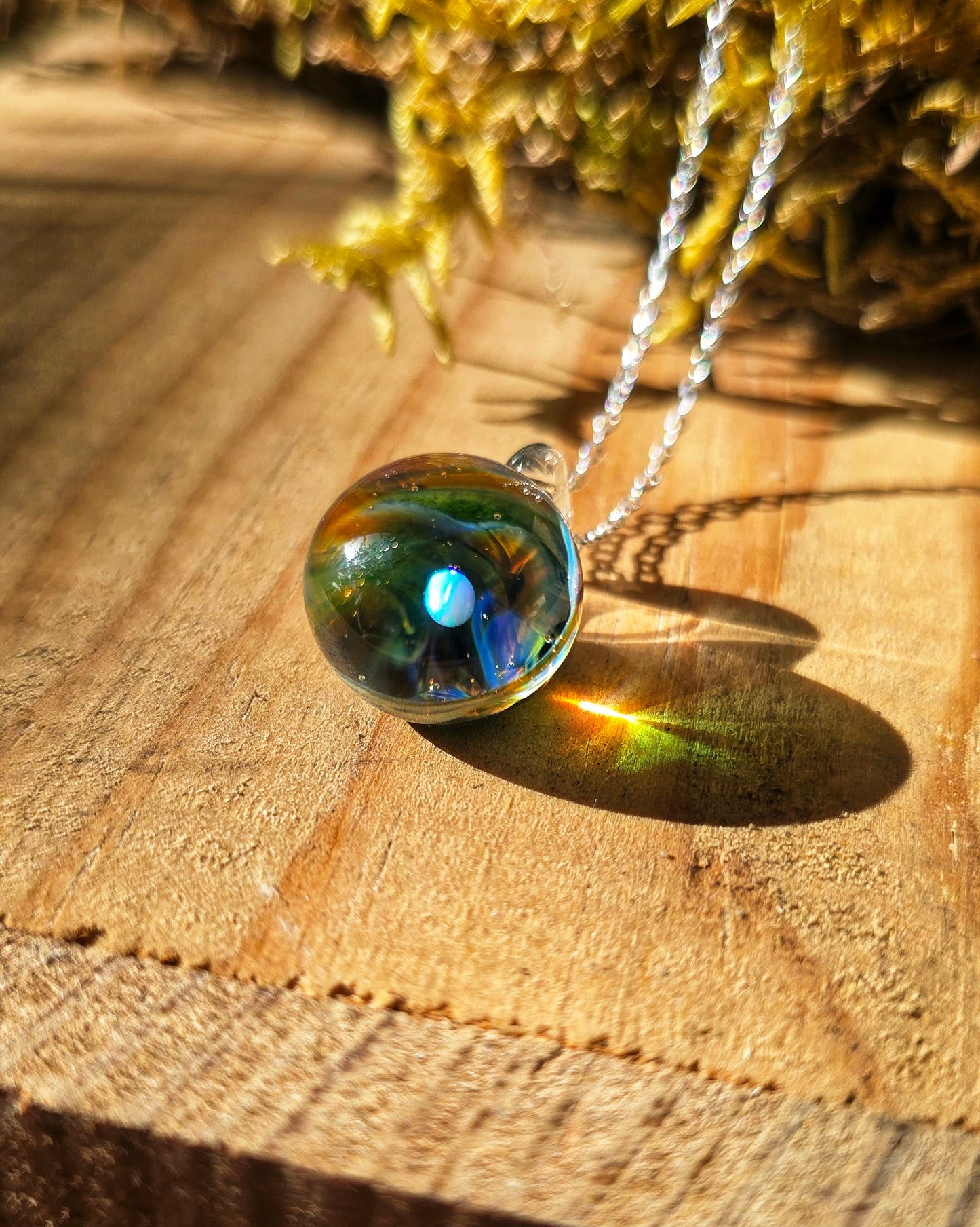 Pendentif Univers "Opale 5"
