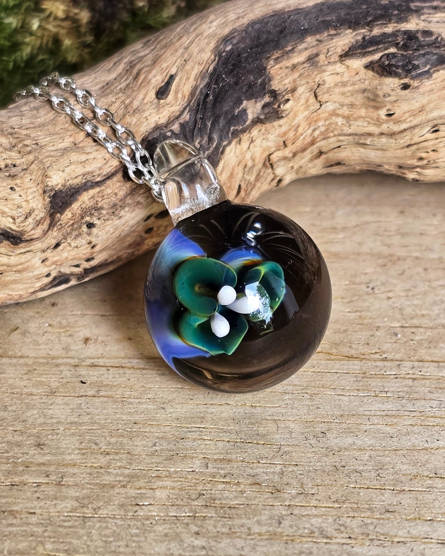 Pendentif Implosion Florale n°9