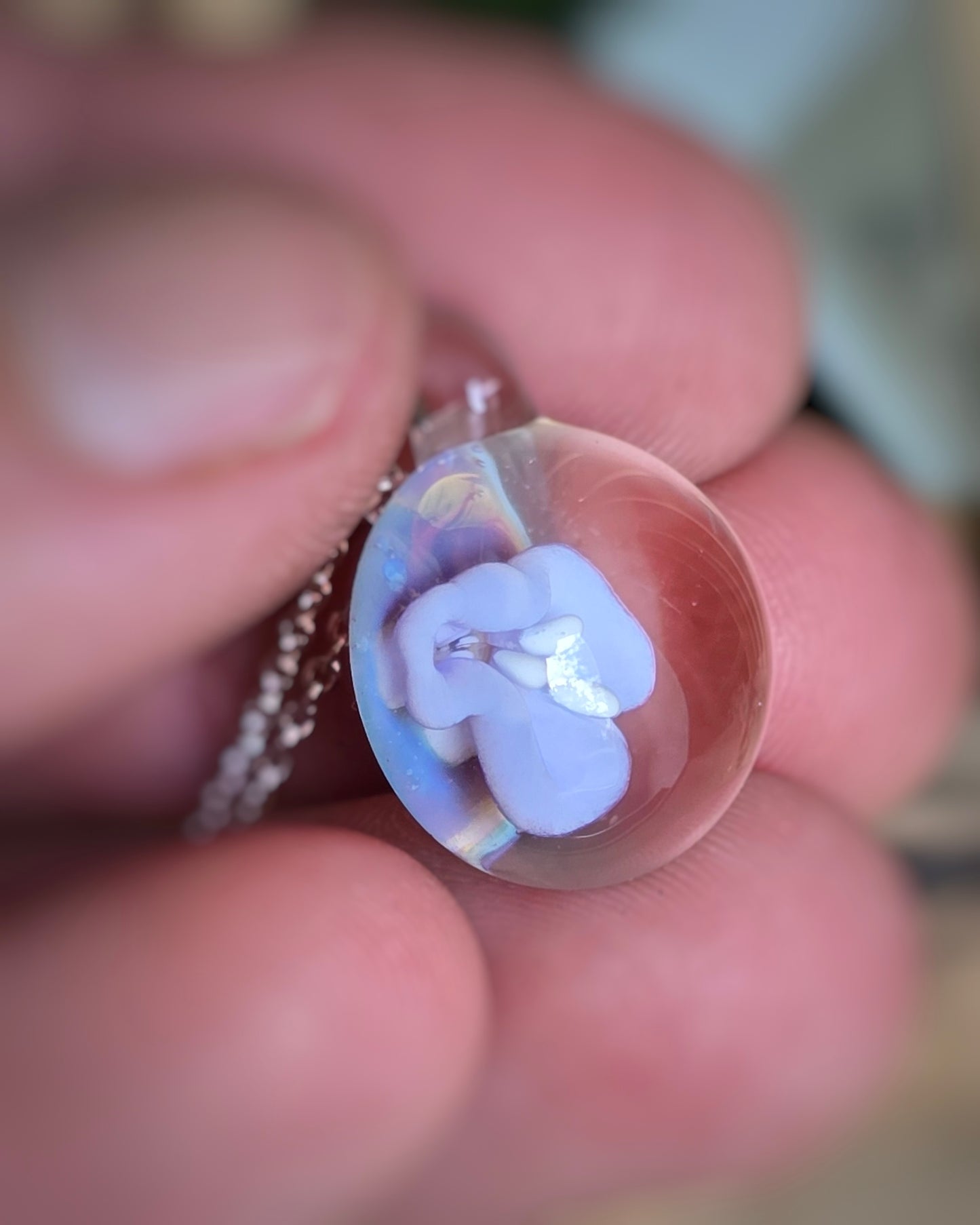 Pendentif Implosion Florale n°10